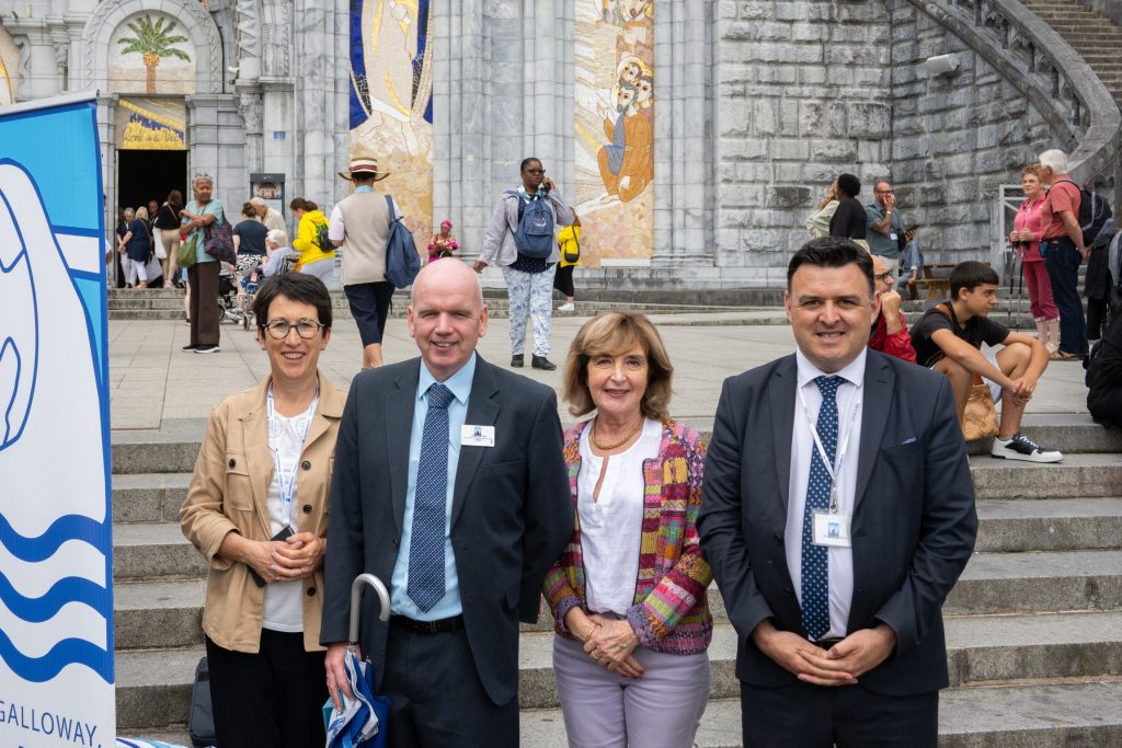 Lourdes team 2023 Joe Walsh Tours