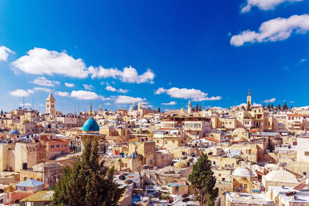 Jerusalem view Pilgrimage tours to the Holy Land Joe Walsh Tours travel
