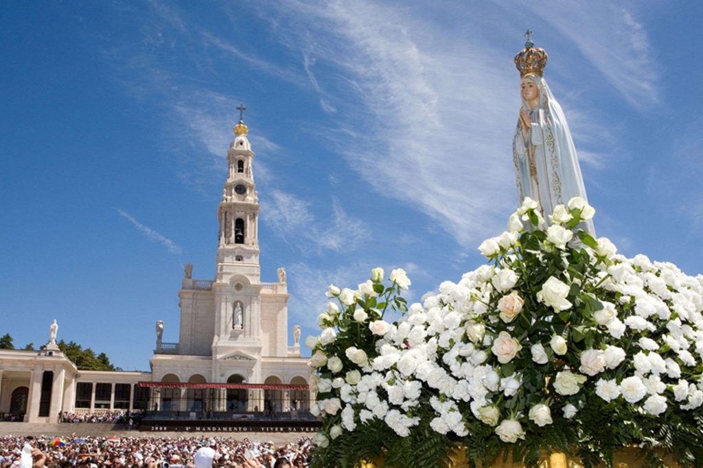 Our Lady of Fatima sanctuary see in Fatima pilgrimage Portugal Joe Walsh Tours Pilgrimages travel