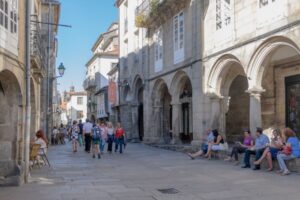 Santiago de Compostela Choir Tour for groups - Rua do Vilar Santiago de Compostela - Camino - Joe Walsh Tours