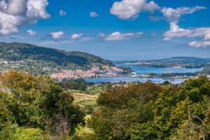 Pontedeume views Camino ingles Guided Tour Joe Walsh Tours
