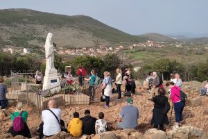 Apparition Hill pilgrimage to Medjugorje Joe Walsh Tours pilgrimages