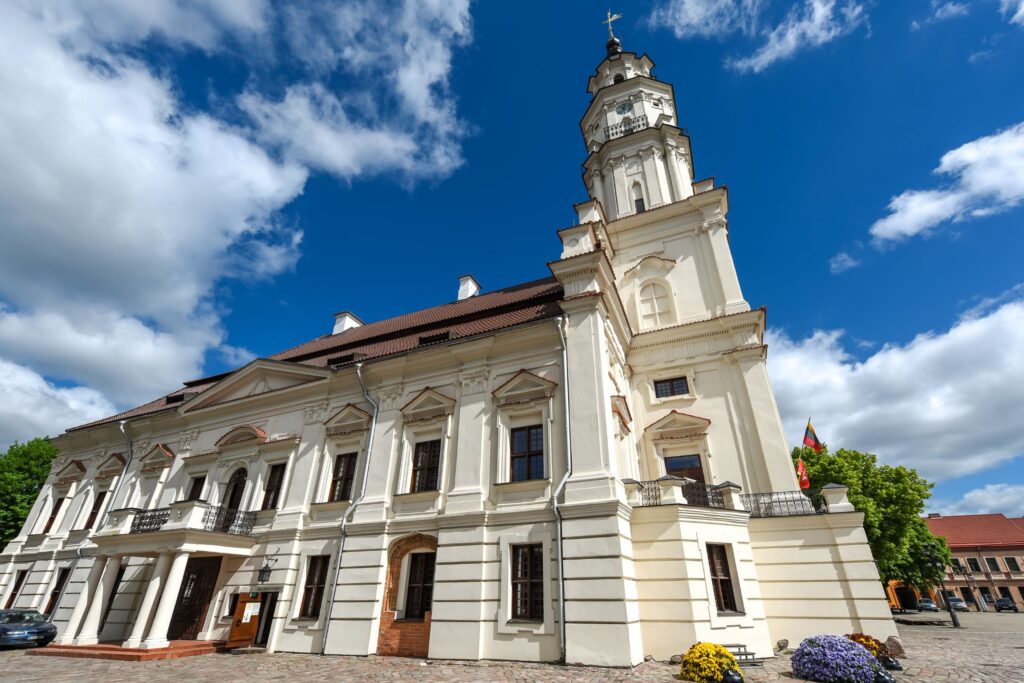 Kaunas Town Hall - Divine Mercy Pilgrimage to Lithuania - Joe Walsh Tours
