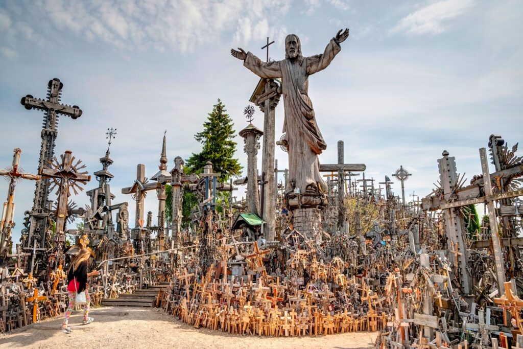 The Hill of Crosses - Divine Mercy Pilgrimage to Lithuania - Joe Walsh Tours