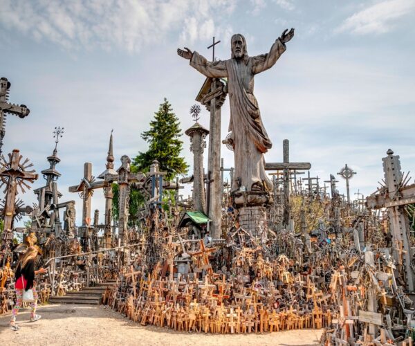 The Hill of Crosses - Divine Mercy Pilgrimage to Lithuania - Joe Walsh Tours