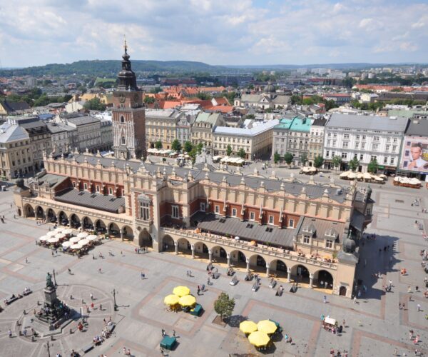 Poland Pilgrimage - Kraków, main Market Square - Joe Walsh Tours