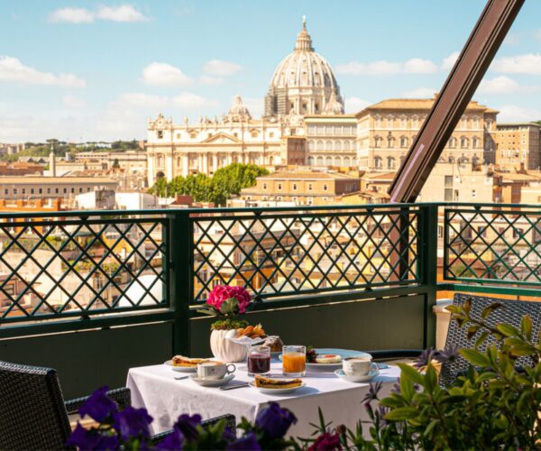 Rome City Break - Atlante Star Hotel Terrace - Italy - JOE WALSH TOURS